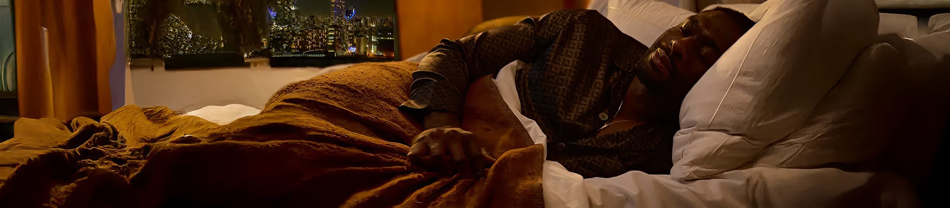 A Person Fast Asleep