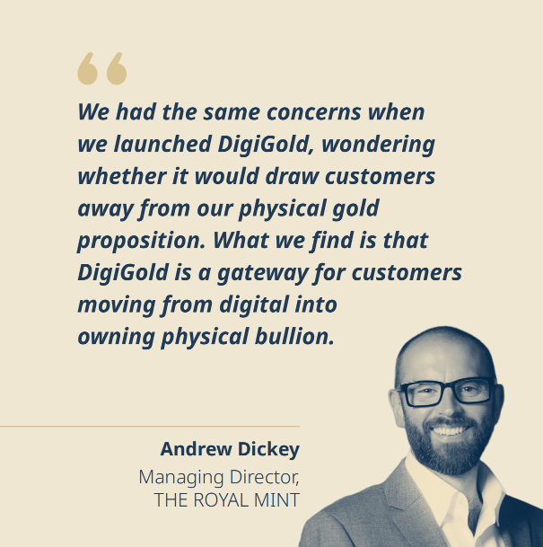 Andrew Dickey Managing Director, THE ROYAL MINT