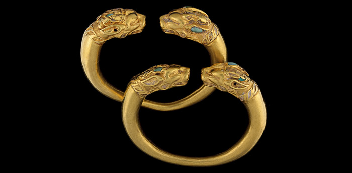 地利亚·泰贝手镯（Bracelets from Tillya Tepe）