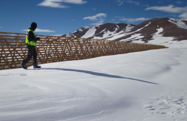 Harvesting water from snow Harvesting water from snow