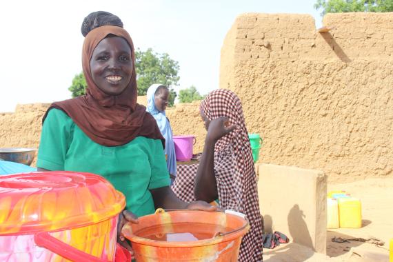 <p class="small-text">IAMGOLD is working with partners in the Sahel region to implement a sanitation infrastructure project that will, by the end of its first phase, provide safe drinking water for over 100,000 people.</p>
